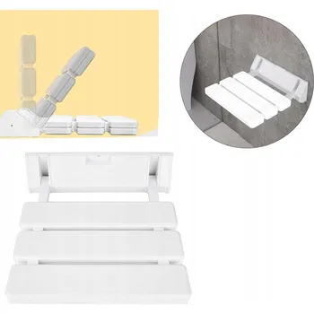 Koupelnové sedátko SKLÁDACÍ SPRCHOVÁ ŽIDLE Z PLASTU