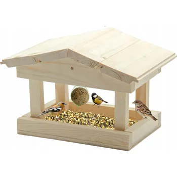 Krmítko pro ptáka KRMÍTKO BUDKA DOMEČEK PRO PTÁKY NA KRMIVO ZRNO XL