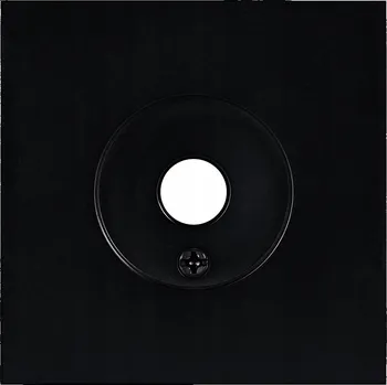 Elektrická zásuvka Anténní zásuvka nástěnná Viplast černá