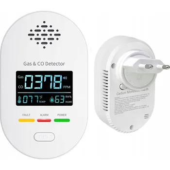Zabezpečovací technika CERTIFIKOVANÝ DETEKTOR OXIDU UHELNATÉHO ZJIŠŤUJE ÚNIK PLYNU, ALARM