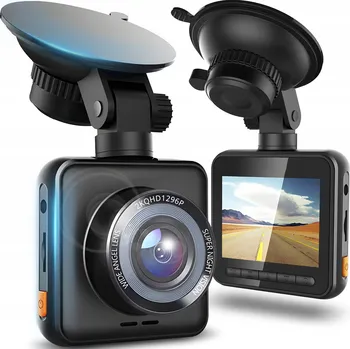 Kamera do auta AUTOKAMERA DO AUTA + GPS MODUL S DISPLEJEM DASH CAM HDR