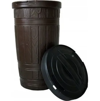 nádrž Nádrž na dešťovou vodu Prosperplast Woodcan hnědá 265 l