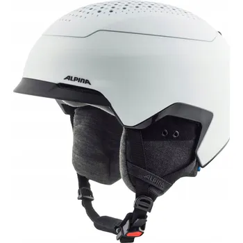 Lyžařská helma Alpina Free Ride White - 55-59