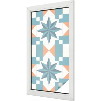 Okenní dekorace Hotová mléčná Fólie 100 x 50 cm