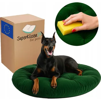 Pelíšek pro psa Superkissen24 pelíšek pro psa zelený 130 cm x 130 cm