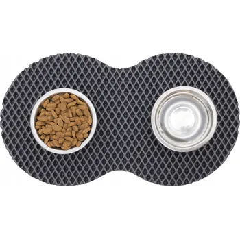 Miska pro psa Podložka pod misku Max-Dywanik šedá 1 l