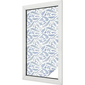 Okenní dekorace Dekorativní Fólie s motivem na okno Listy kapradí 50x100