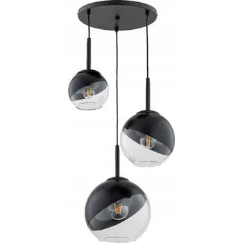 Závěsné svítidlo moderní černé 3xE27 15W INVERO do obýváku Alfa