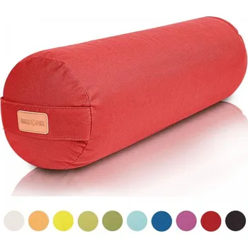 podložka na cvičení Válec na jógu Gorilla červený špalda