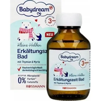 Koupelová pěna BABYDREAM Pěna do koupele pro děti při nachlazení 100 ml