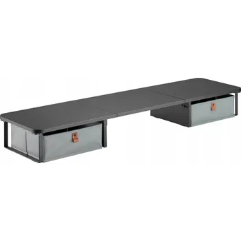 Psací stůl Stojan pod monitor Spacetronik Hugel Černý