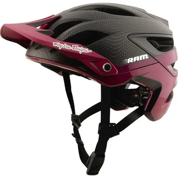 Cyklistická přilba Přilba MTB - TROY LEE DESIGNS A3 MIPS X Sram Radioscape - Black / Berry M/L