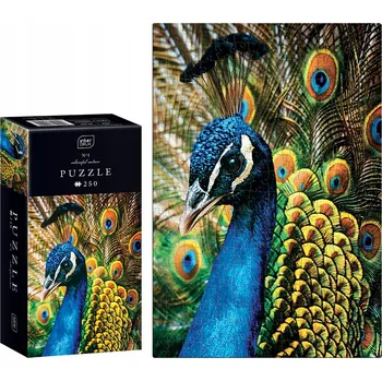 Puzzle Puzzle 250 COLOURFUL NATURE 1 Páv Interdruk Puzzle