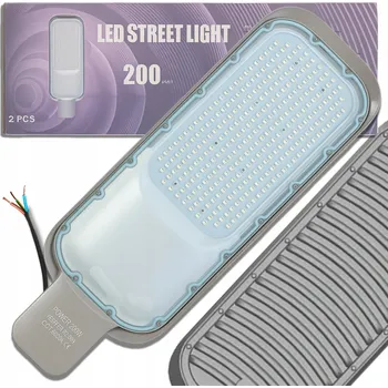 Venkovní osvětlení Lampa Uliczna LED 200W Halogen Na Słup IP65 Osvětlení příjezdové cesty zahrady