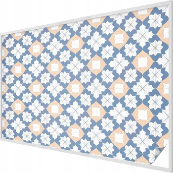 Okenní dekorace Dekorativní Fólie Vitráž Mléčná na Sklo Okno Symetrická 200x146