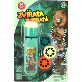 Dětské zboží Alltoys Baterka a projektor zvířata