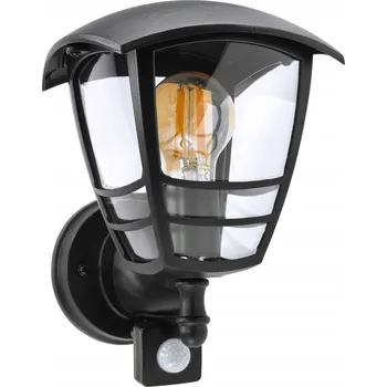 Venkovní osvětlení Venkovní nástěnné svítidlo Berge černé E27 0 W