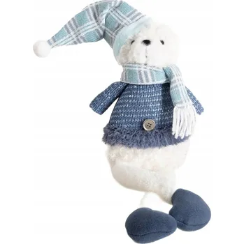 Obraz Skřítek PULISE pan medvídek v modrém oblečku 52 cm HOMLA