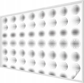 Okenní dekorace Fólie na okna mléčná, samolepicí, na okno, sklo, balkon – kruhové tečky, 200x146 cm