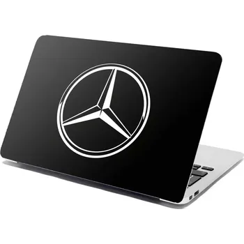 samolepka Sablio Samolepka na notebook Logo 2 Černá - 29x20 cm