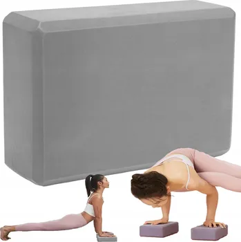 podložka na cvičení KOSTKA BLOK NA JÓGU CVIČENÍ jógy yogi PILATES YOGA JÓGA pěna EVA