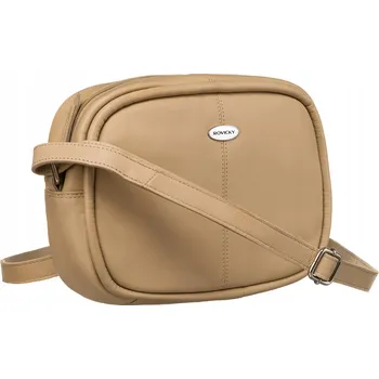 Kabelka Rovicky kabelka přes rameno přírodní kůže béžová