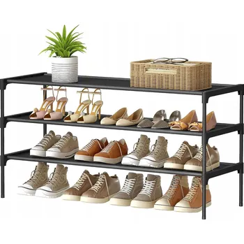 Botník Songmics s policemi 91,8 x 53,51 x 29,71 cm Černá