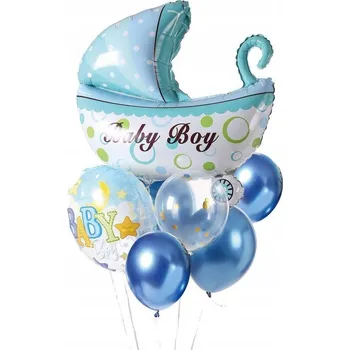 Balónek Sada balónků, 9 kusů Chlapeček, uvítací sada pro chlapce