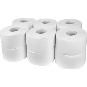 Toaletní papír Suchý toaletní papír bez vůně Luna 12 ks