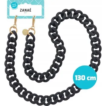 Řetízek Zanae Řetízky na Krk | Řetízek na Telefon 130 cm - DEEP LAKE/BLACK
