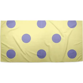 Osuška Sablio Ručník Fialové tečky - 50x100 cm
