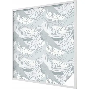 Okenní dekorace Fólie Vitrážová dýha Samolepicí Mléčná fólie na okno Jemné listy 100x116