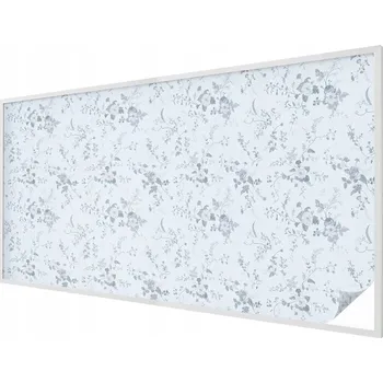 Okenní dekorace Dekorativní okenní fólie vitrážová mléčná - Subtilní květy 200x100 cm