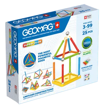 Stavebnice Geomag Geomag Supercolor 25 dílků