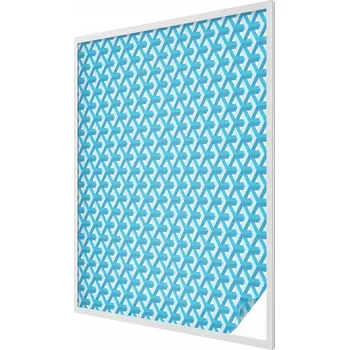 Okenní dekorace Samolepicí Mléčná fólie na okno se vzorem geometrických krychlí 100x146 cm