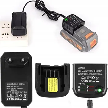 Nabíječka Li-ion 10.8V 14.4V 20V pro všechny Black&Decker