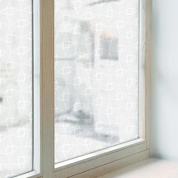 Polep vozidla Fólie Okenní dýha Samolepicí Ochranná Mléčná Rombový vzor 50x116