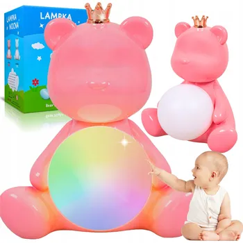 Lampička Noční lampa Ledhoff růžová