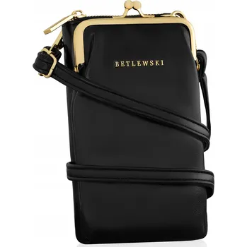 Kabelka Kabelka psaníčko Betlewski , eko kůže černá