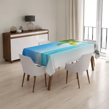 ubrus Sablio Ubrus Palma na pláži - 90x90 cm