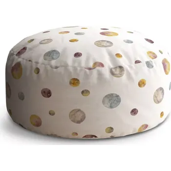 Taburet Sablio Taburet Circle Galaktické bubliny: 38x48 cm