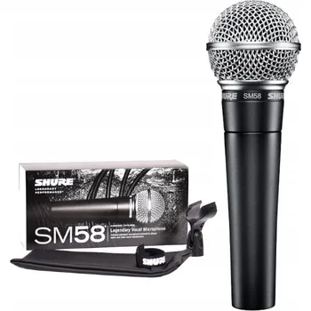 Mikrofon Dynamický vokální mikrofon Shure SM58-SE