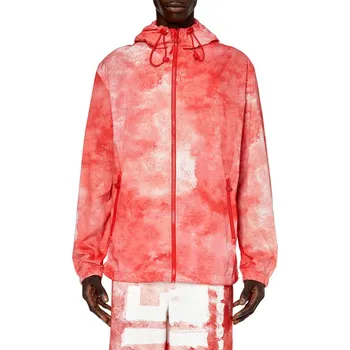 Pánská bunda BUNDA DIESEL J-WARRETT-LOGO JACKET RACING RED