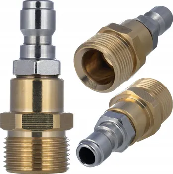 Příslušenství pro vysokotlaký čistič ADAPTÉR PŘECHODKA REDUKCE M22 NA RYCHLOSPOJKU 1/4" PRO TLAKOVOU MYČKU