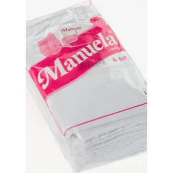 Dámské spodní prádlo Dámské kalhotky MANUELA 3XL bílá 3xl