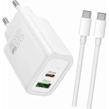 Rychlá USB-C GaN nabíječka 30W s dlouhým 2m kabelem pro iPhone 16 Pro Max