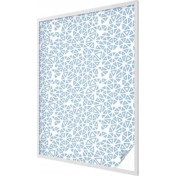 Okenní dekorace Hotová mléčná Fólie 146 x 100 cm