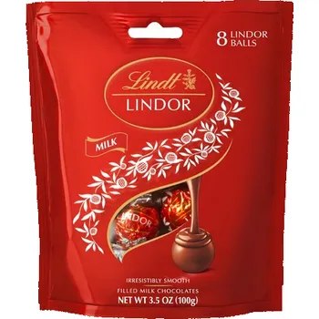Čokoláda Lind Lindor Milk Bag 100 g