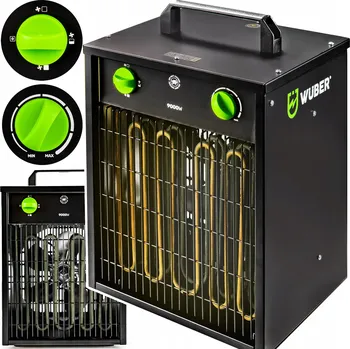 Přímotop ELEKTRICKÉ TOPIDLO VÝKONNÉ FARELKA TERMOSTAT 3-FÁZOVÁ REGULACE 9KW 400V