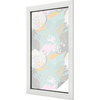 Okenní dekorace Hotová mléčná Fólie 100 x 50 cm